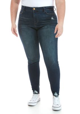 best high rise jeans for plus size