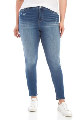 best high rise jeans for plus size