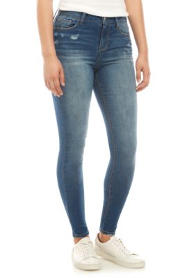 high rise skinny jeans, TRUE NORTH DENIM