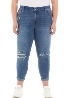 TRUE CRAFT Juniors' Plus Size Jeans