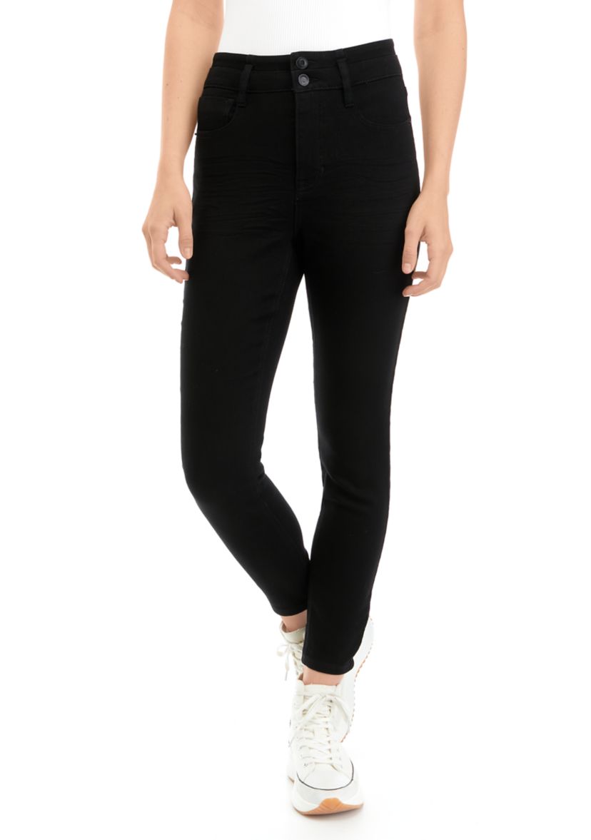 TRUE CRAFT High Rise Double Stack Skinny Jeans | Belk