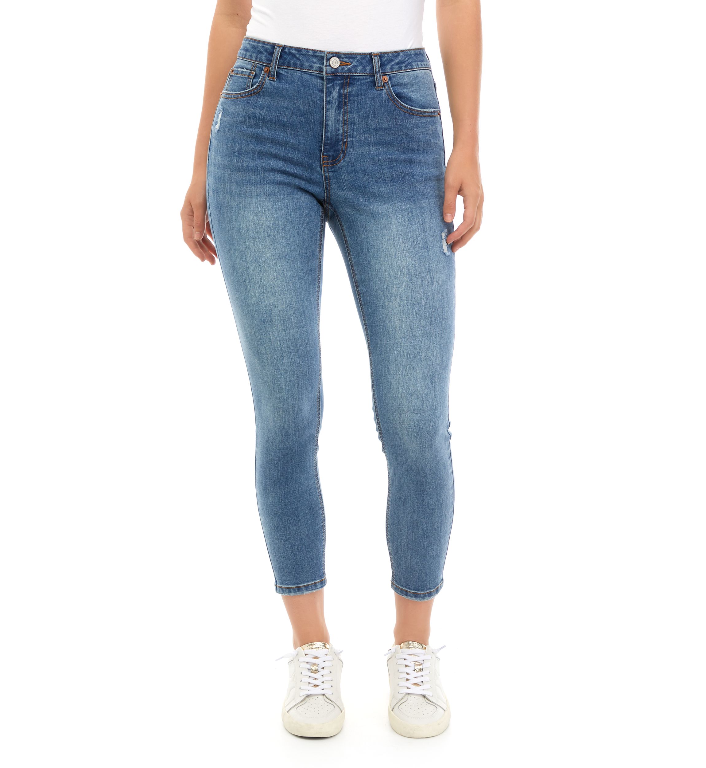 Mid Rise Skinny Jeans