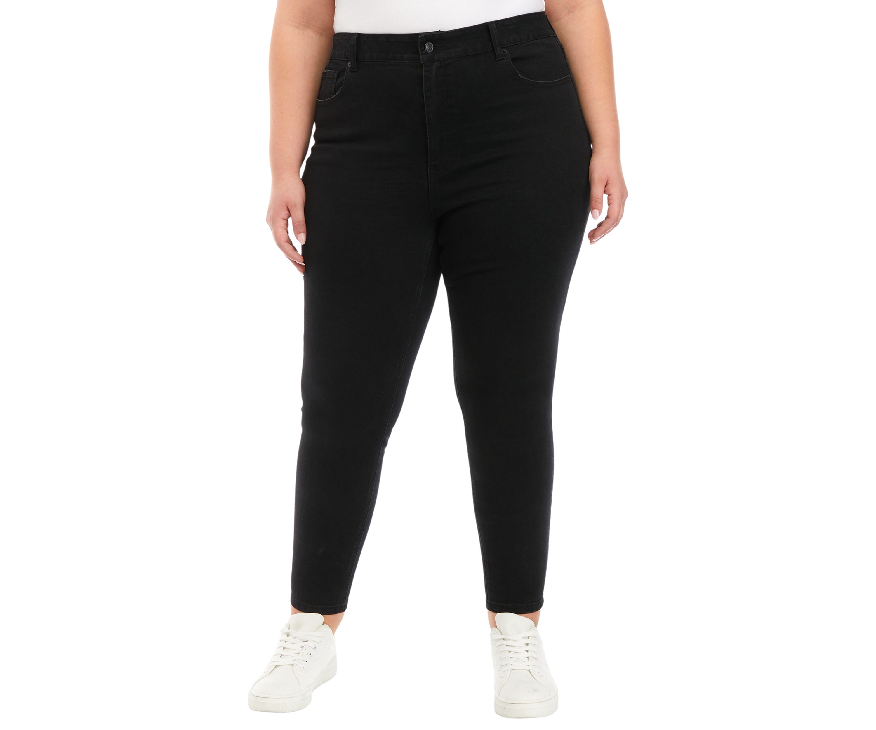 Plus Size High Rise Skinny Jeans 