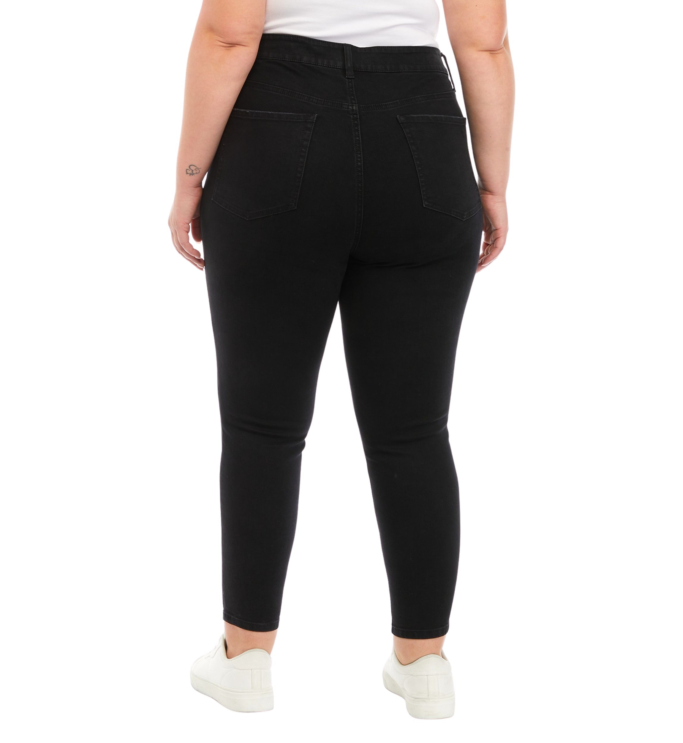Plus Size High Rise Skinny Jeans 