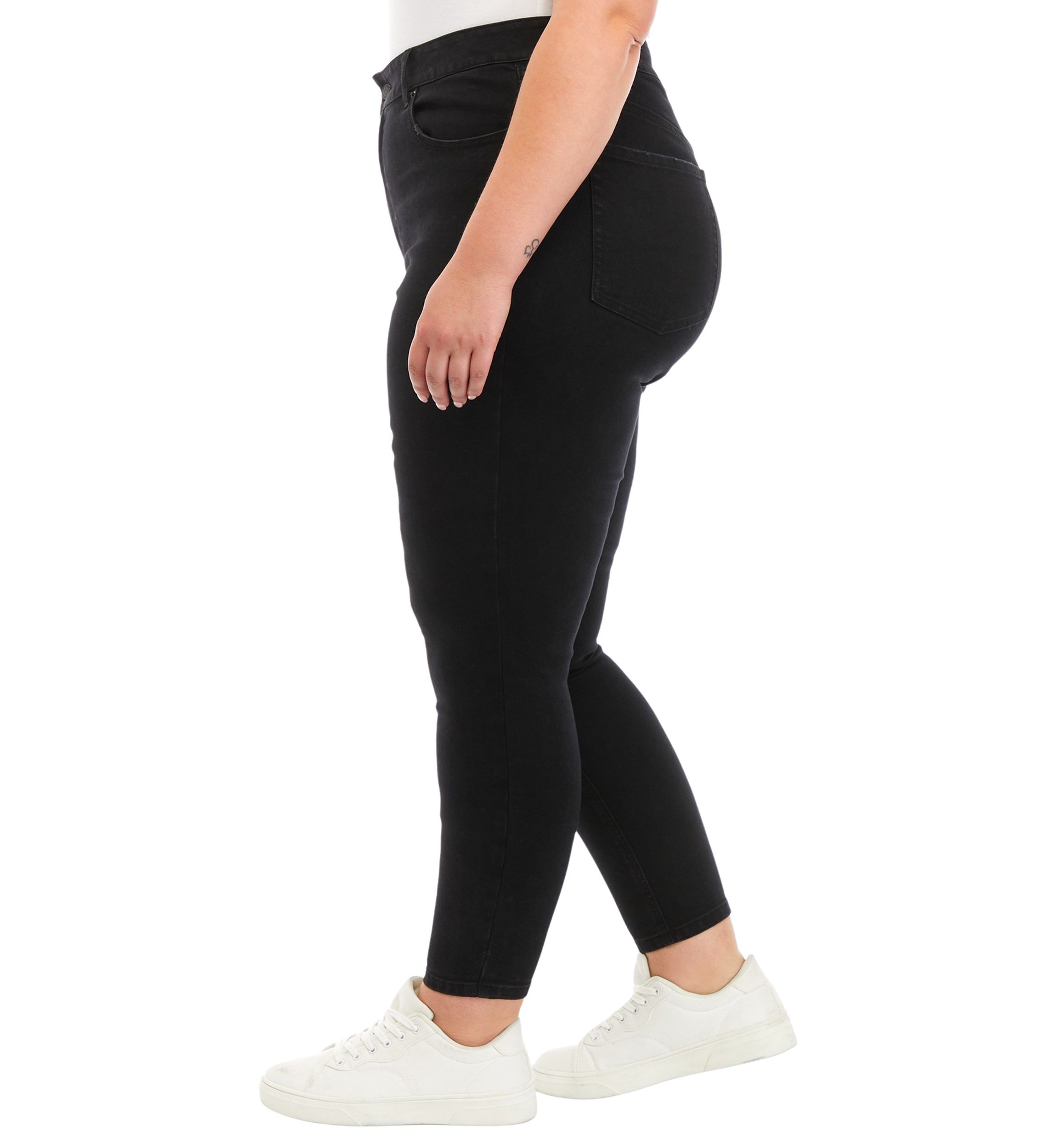 Plus Size High Rise Skinny Jeans 
