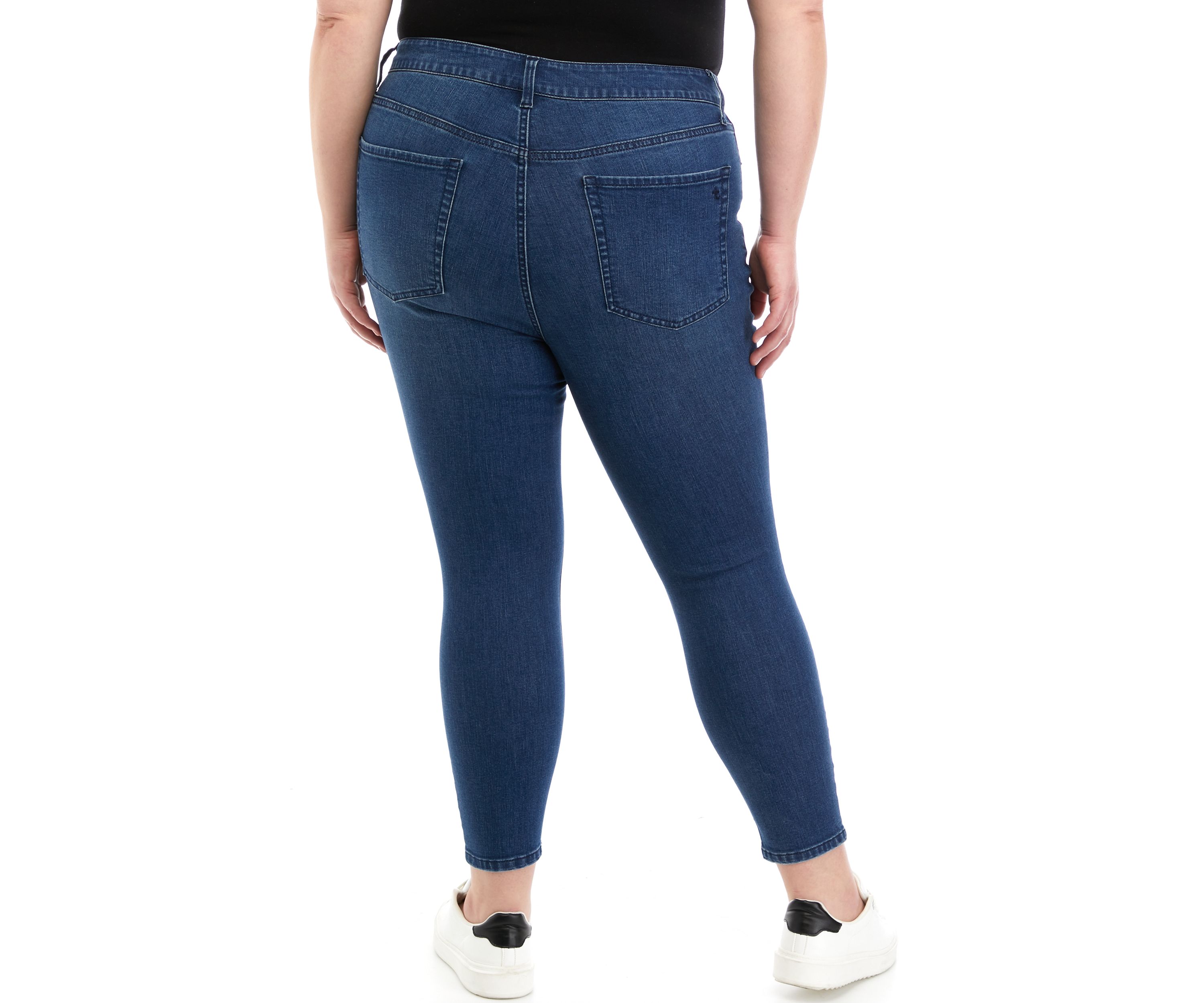 Plus Size High Rise Skinny Jeans 