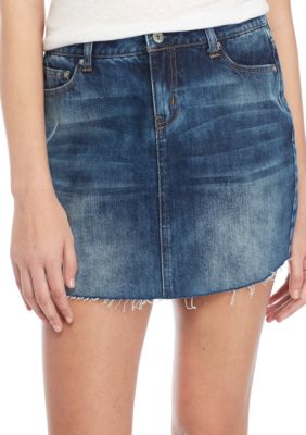 TRUE CRAFT Denim Skirt | belk