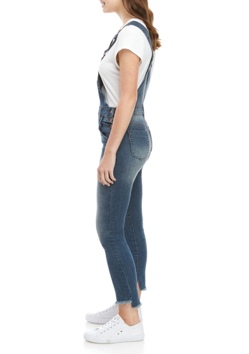 Straight Denim Overalls