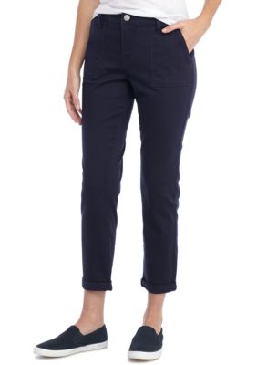 New Directions® Porkchop Pocket Crop Pant