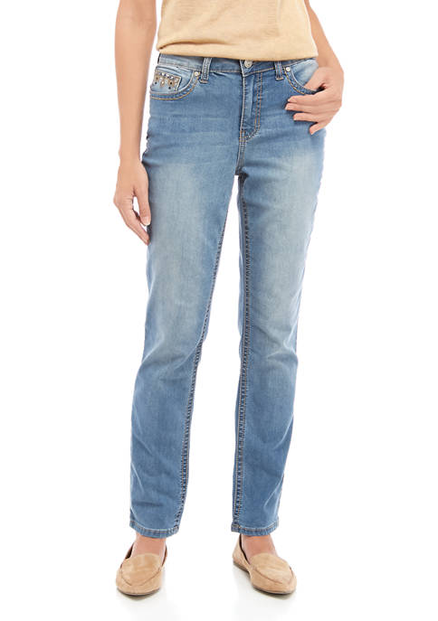 New Directions® Women's Bling Denim Jeans | belk