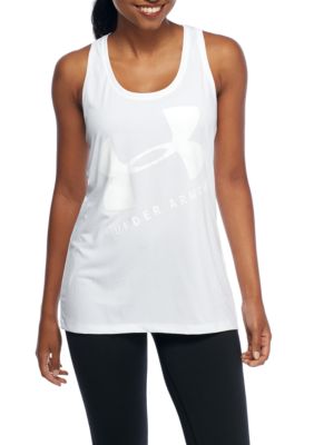 Under Armour Womens Tech Graphic Tank Under Armour Apparel 1305417 ...