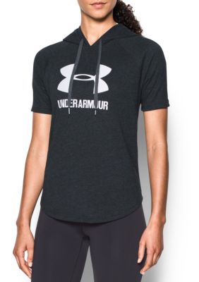 Under Armour® Triblend Short Sleeve Hoodie