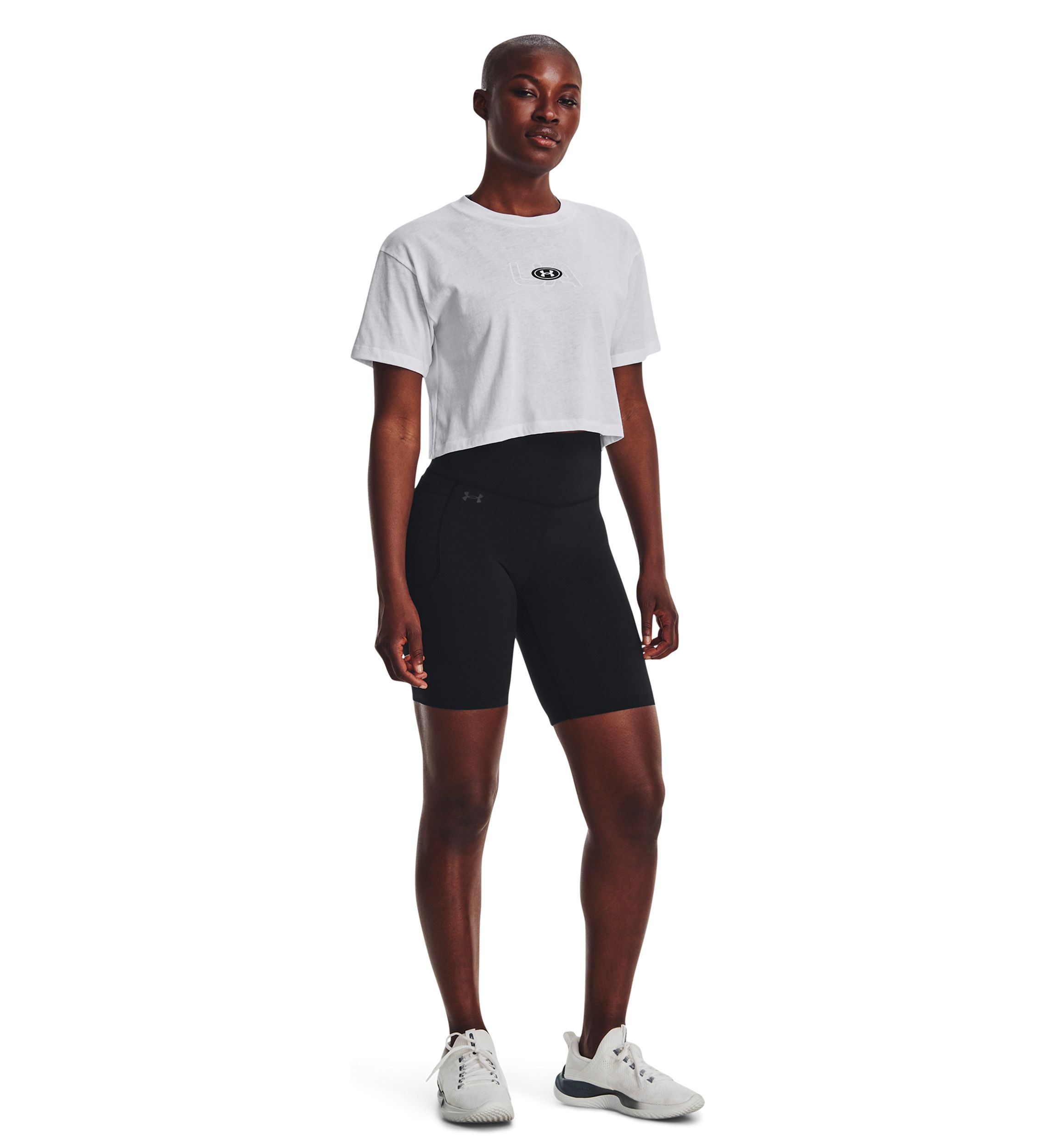 Womens UA Motion Bike Shorts