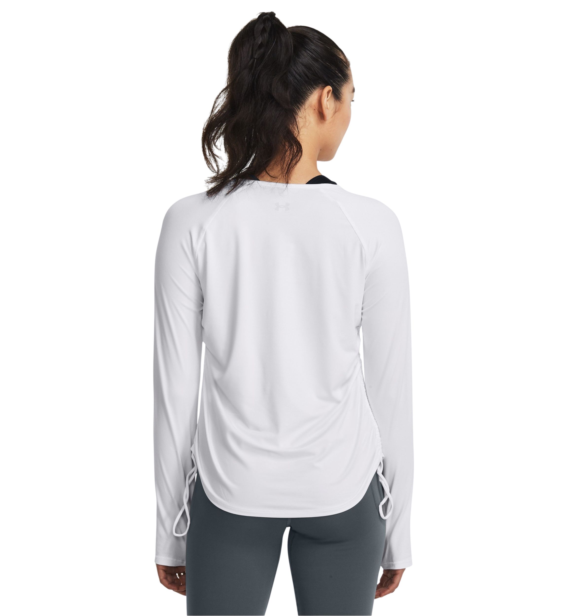 Womens Motion Longline Long Sleeve Shirt