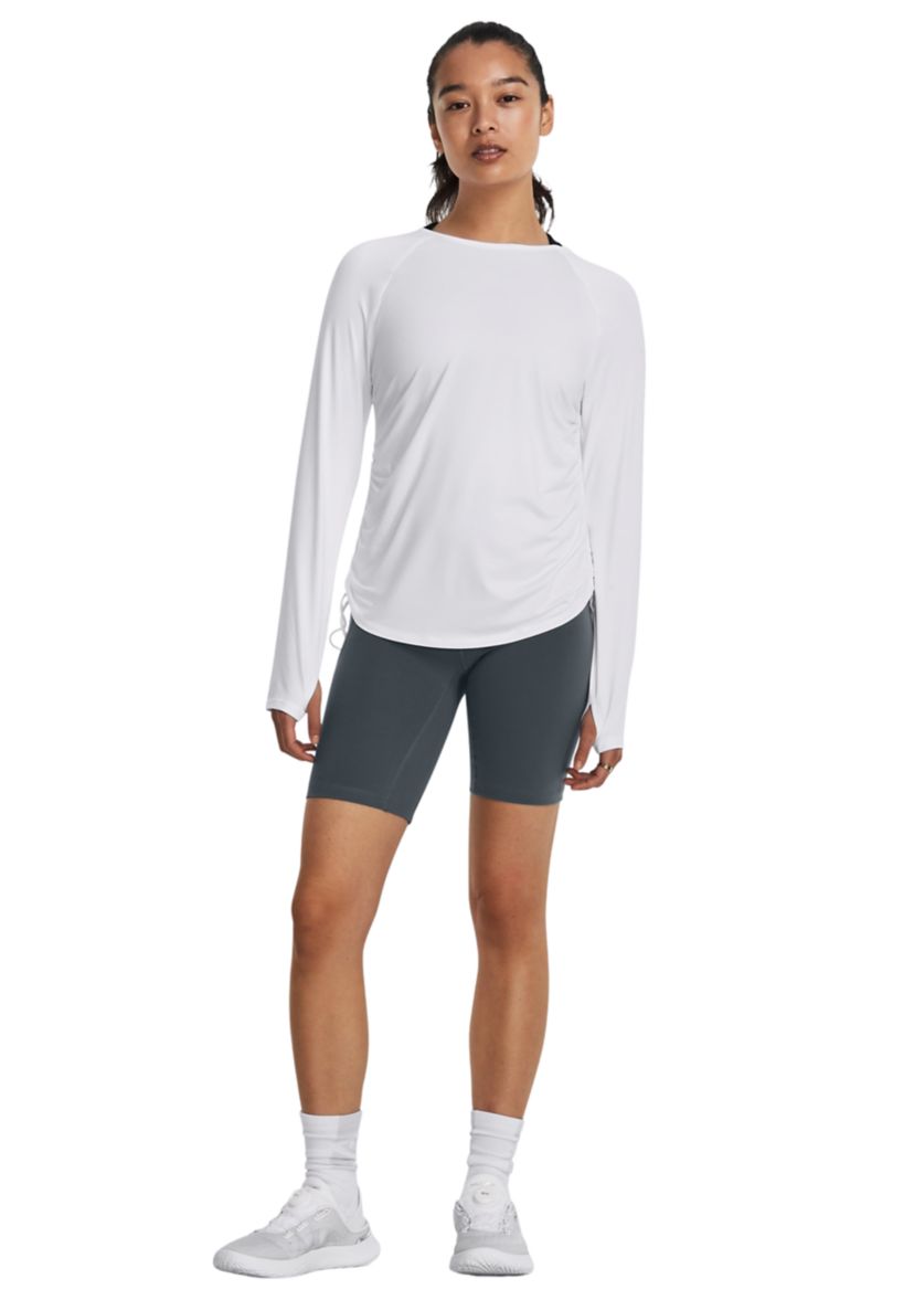 Womens Motion Longline Long Sleeve Shirt