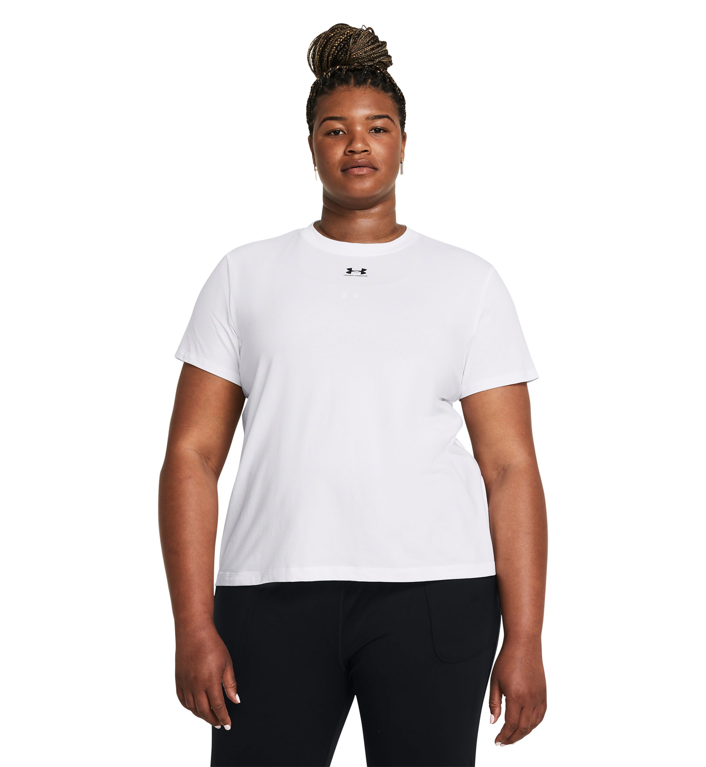 Womens UA Rival Core Short Sleeve T-Shirt 