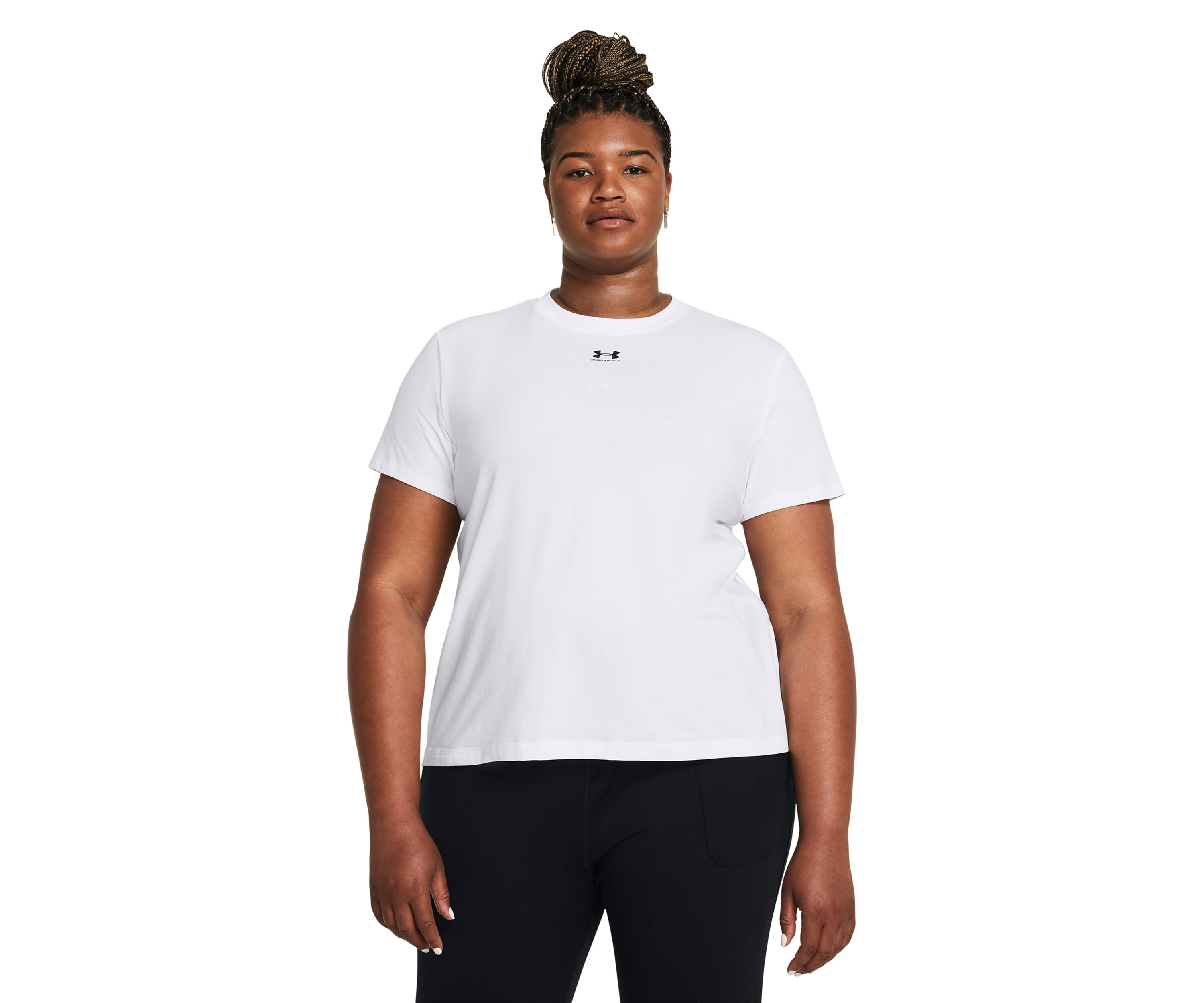 Womens UA Rival Core Short Sleeve T-Shirt 