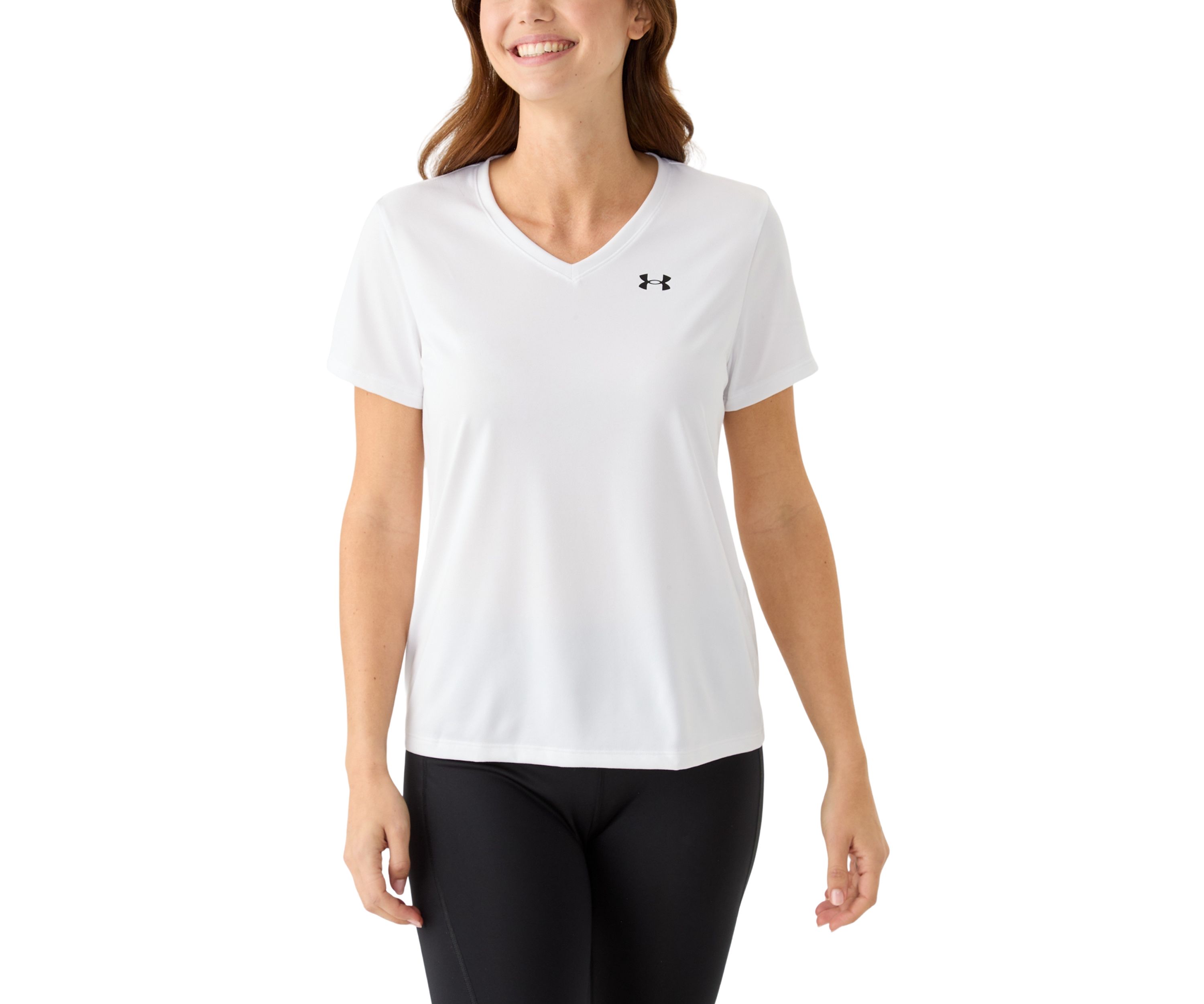 Womens Tech Short Sleeve V-Neck T-Shirt