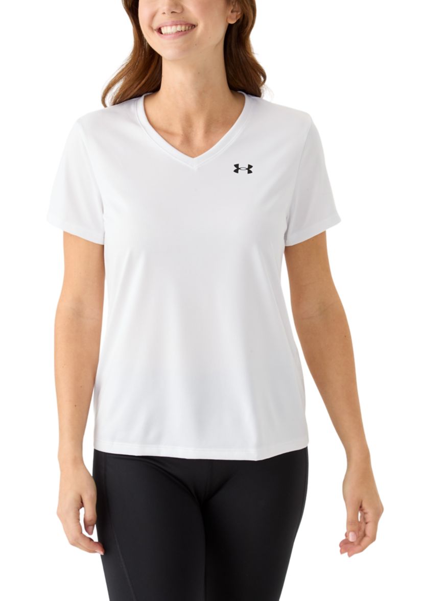 Womens Tech Short Sleeve V-Neck T-Shirt
