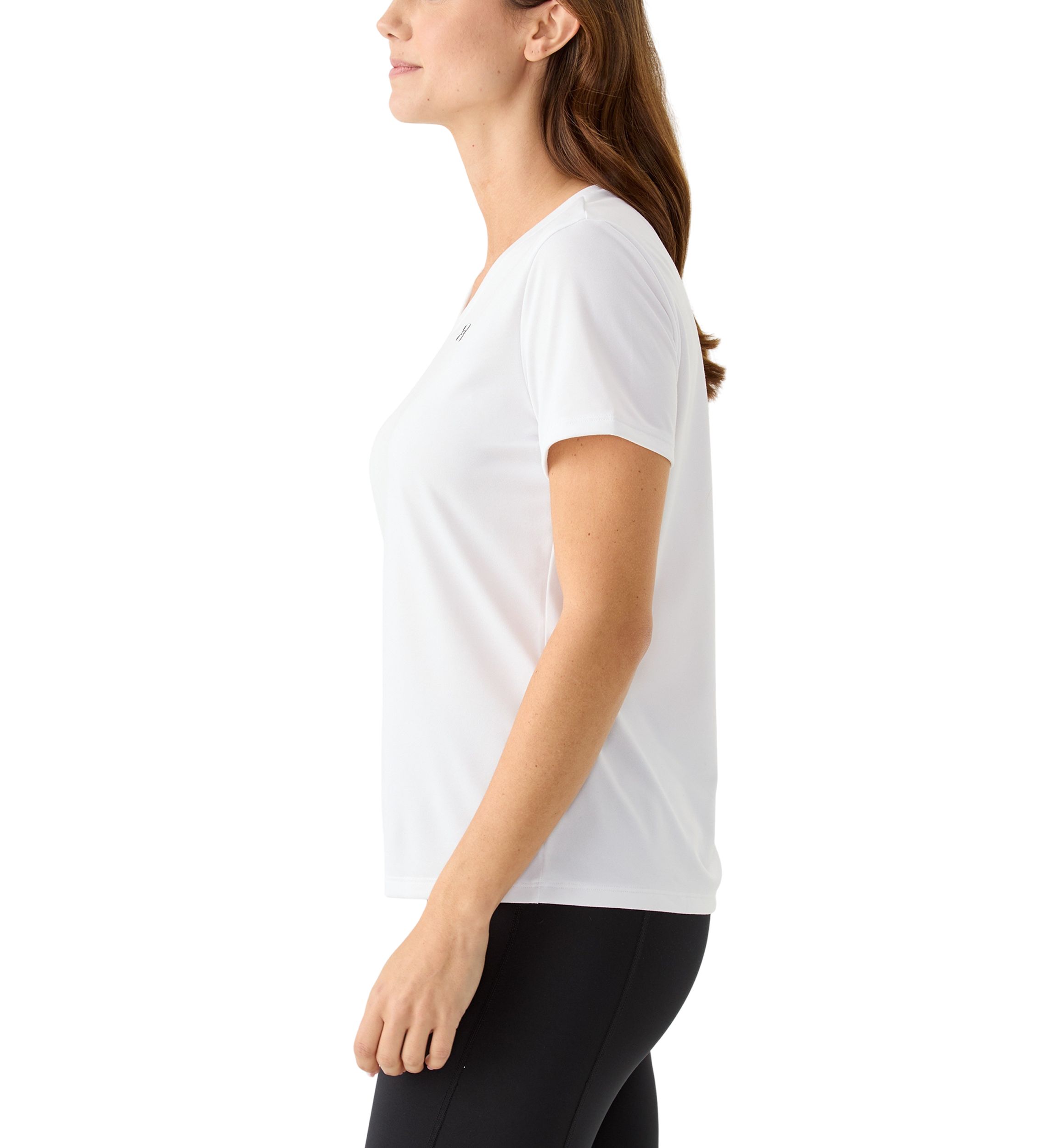 Womens Tech Short Sleeve V-Neck T-Shirt