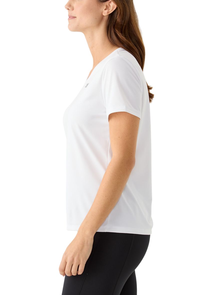 Womens Tech Short Sleeve V-Neck T-Shirt
