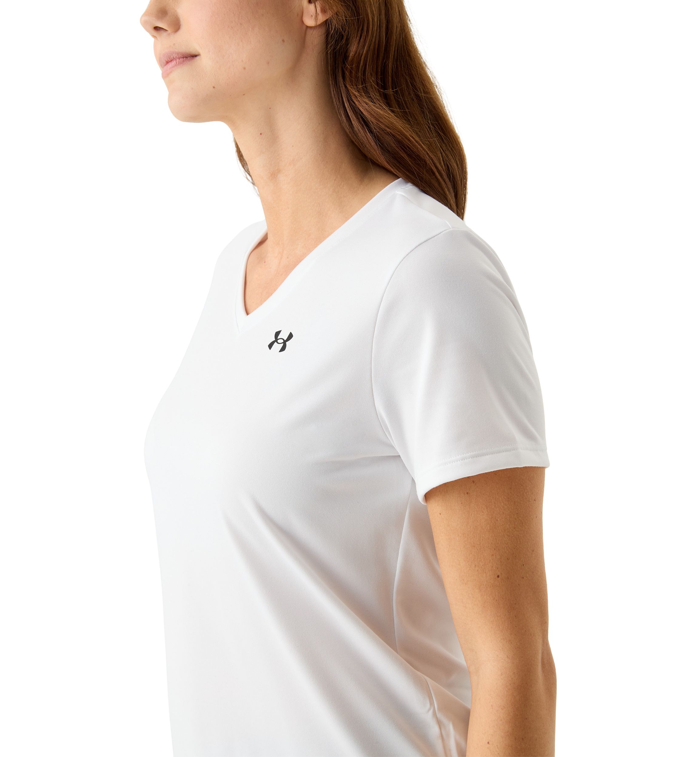 Womens Tech Short Sleeve V-Neck T-Shirt