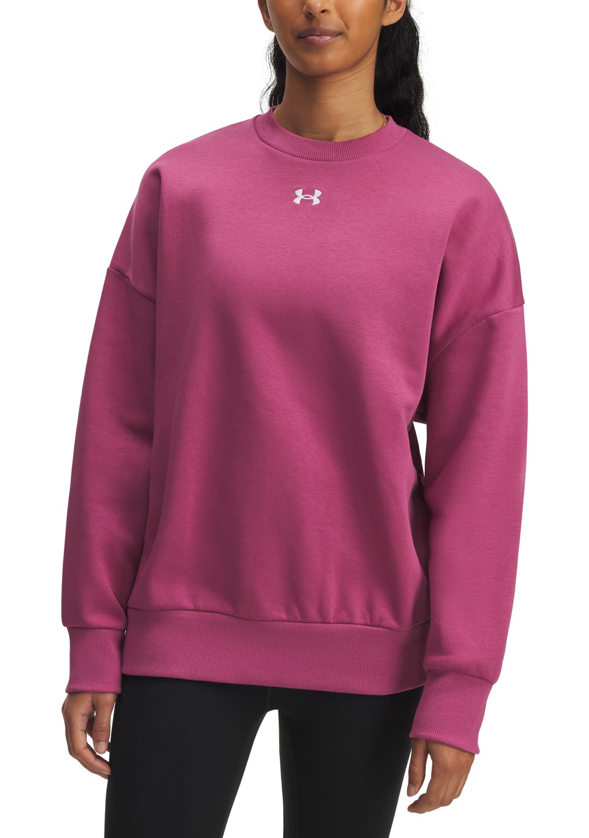 UA Rival Fleece Oversized Crew