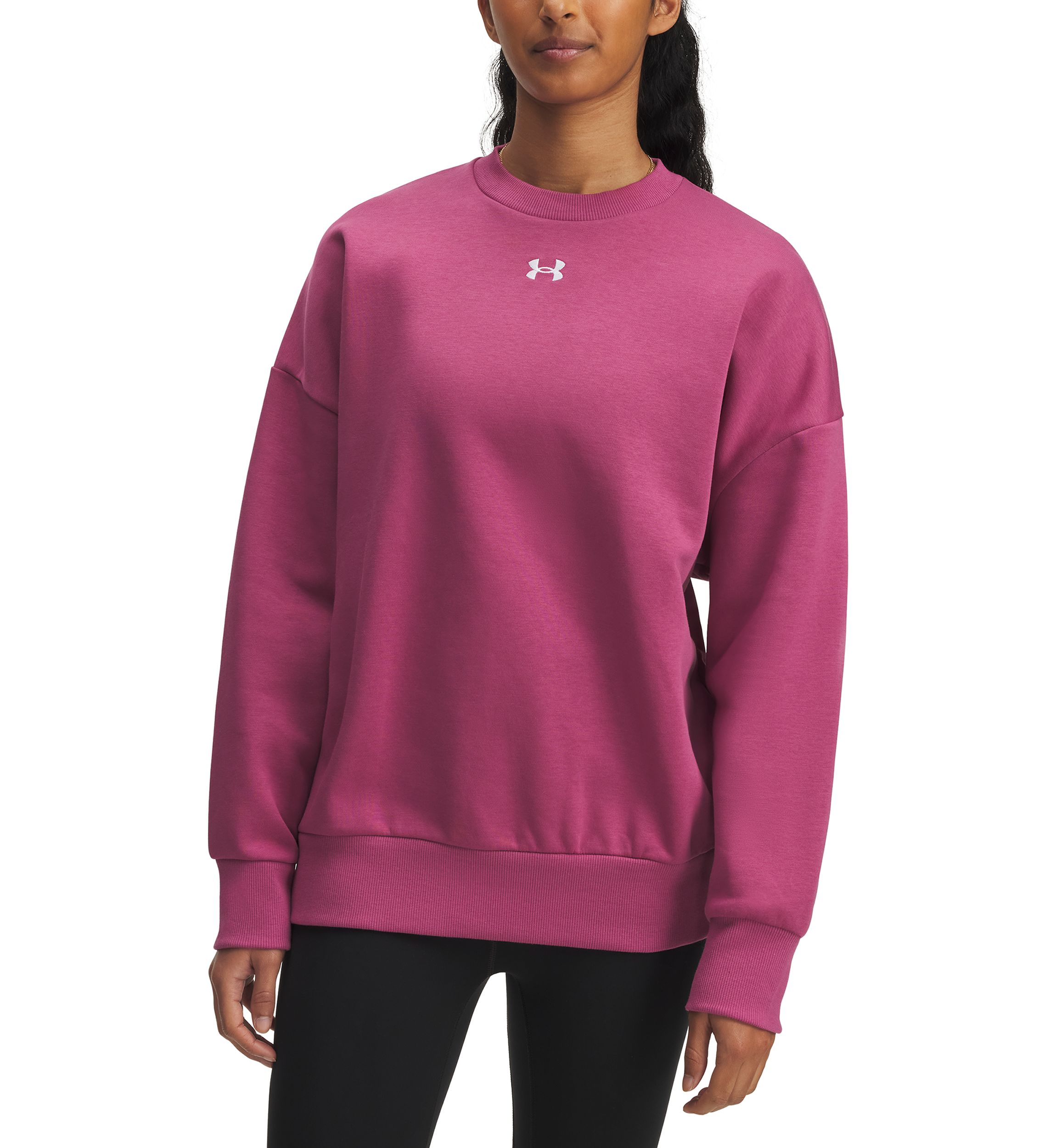 UA Rival Fleece Oversized Crew