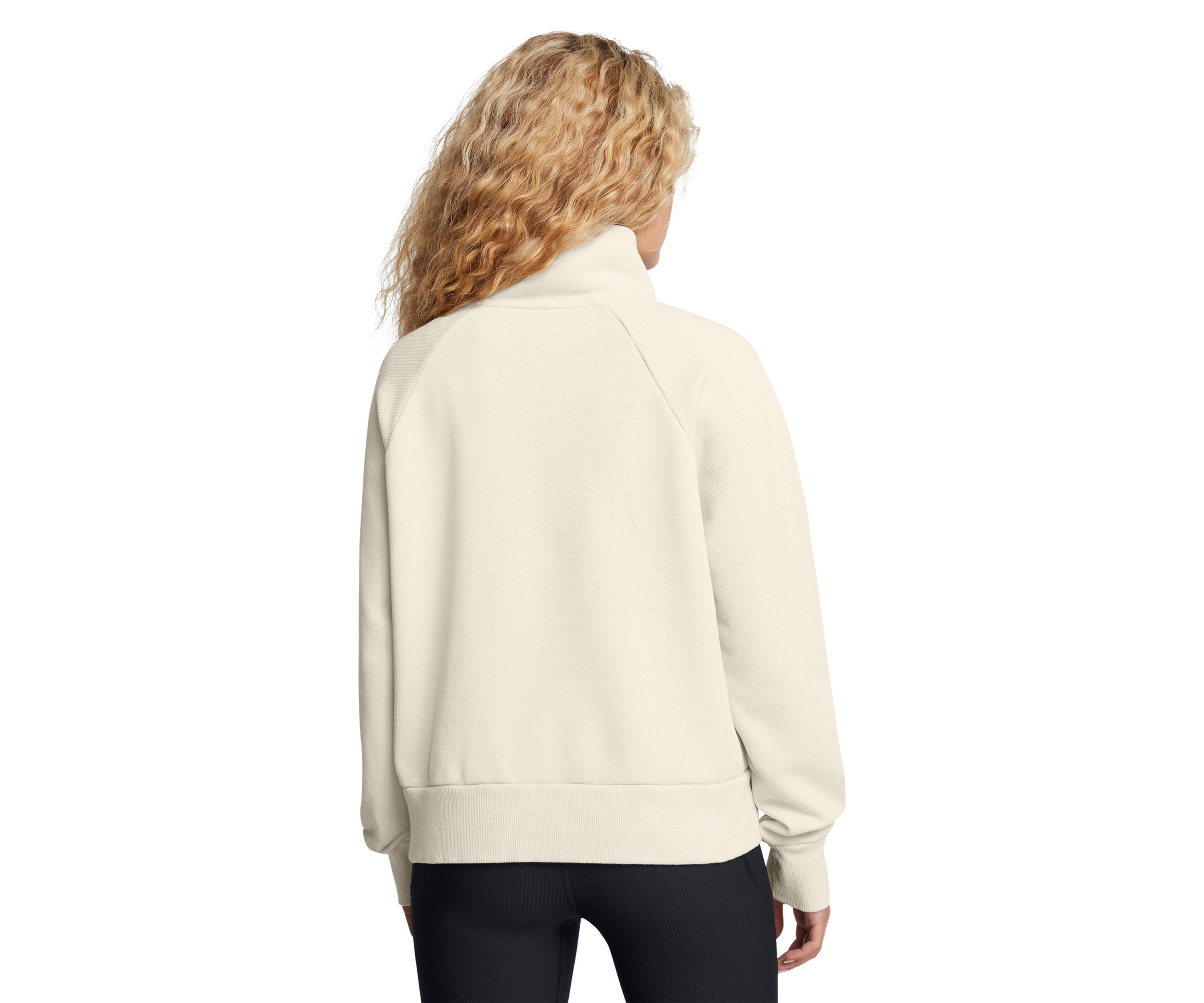 Womens Rival Fleece Textured Half Zip Hoodie