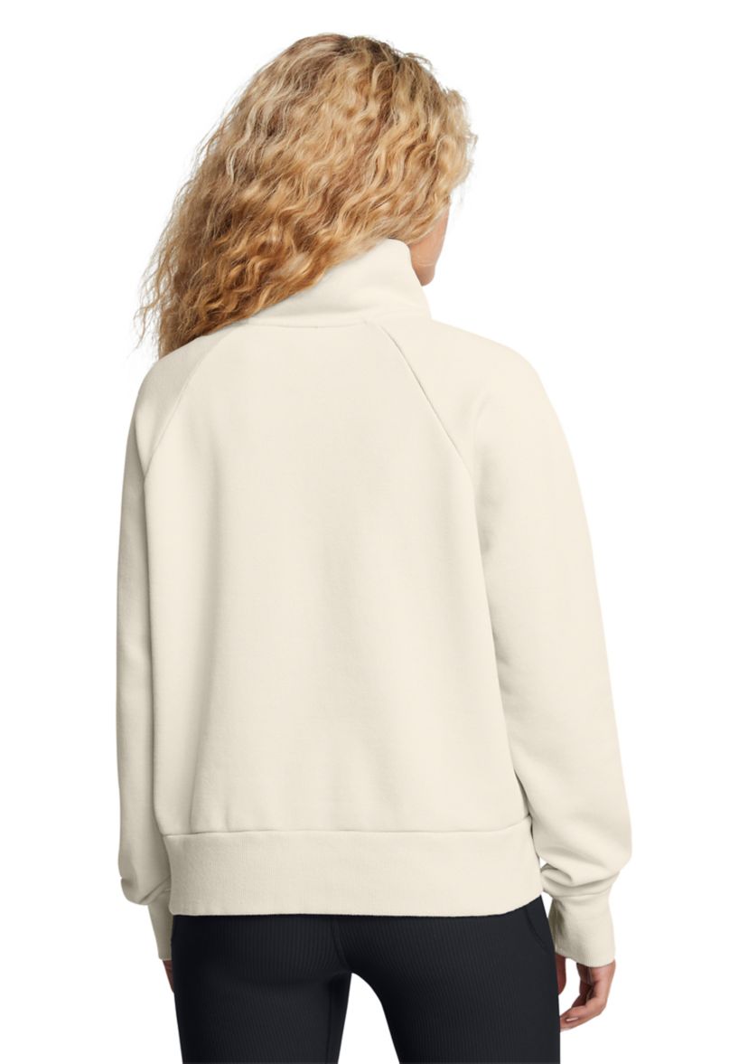 Womens Rival Fleece Textured Half Zip Hoodie