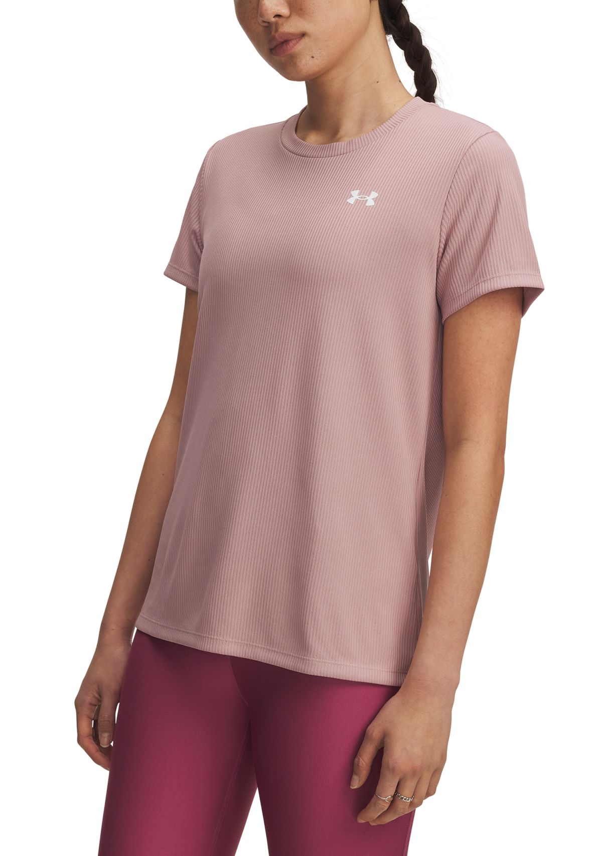 UA Tech™ Rib Short Sleeve