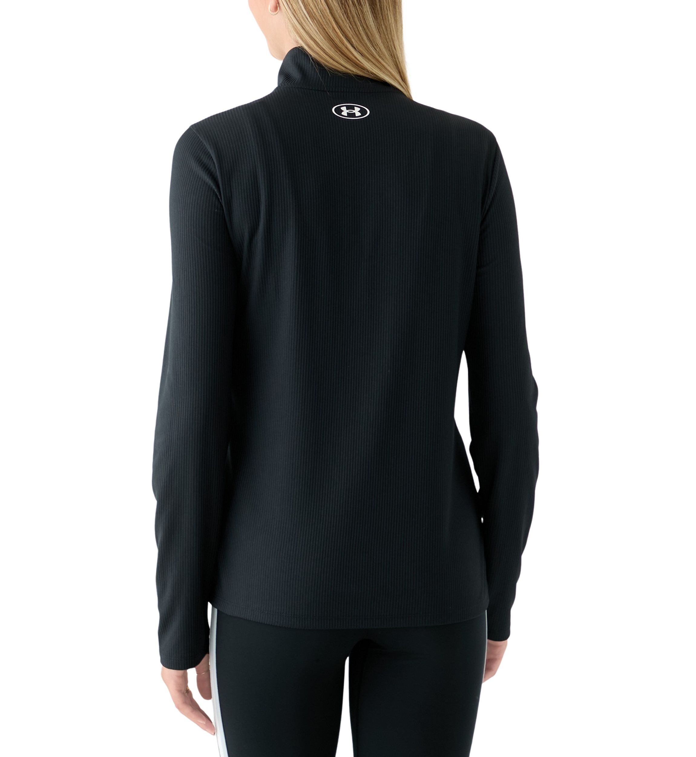 Tech Ribbed Knit 1/2 Zip Pullover