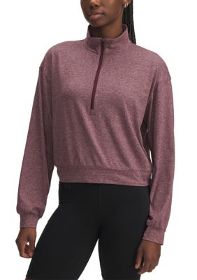 Under Armour Women's Motion Lounge 1/2 Zip Pullover, Large