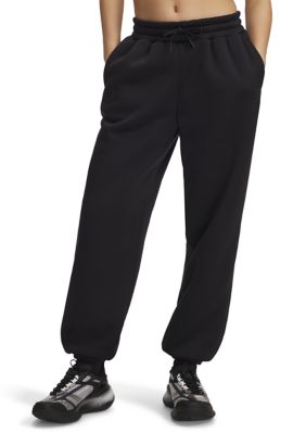 Under Armour Women's Armour FleeceÂ® Relaxed Joggers, Black, Large
