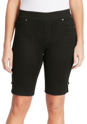 Gloria vanderbilt avery cheap pull on bermuda shorts