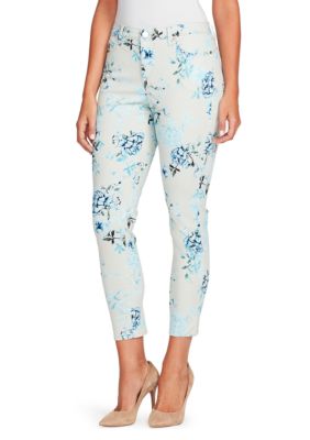 bandolino millie rolled cuff capri pant