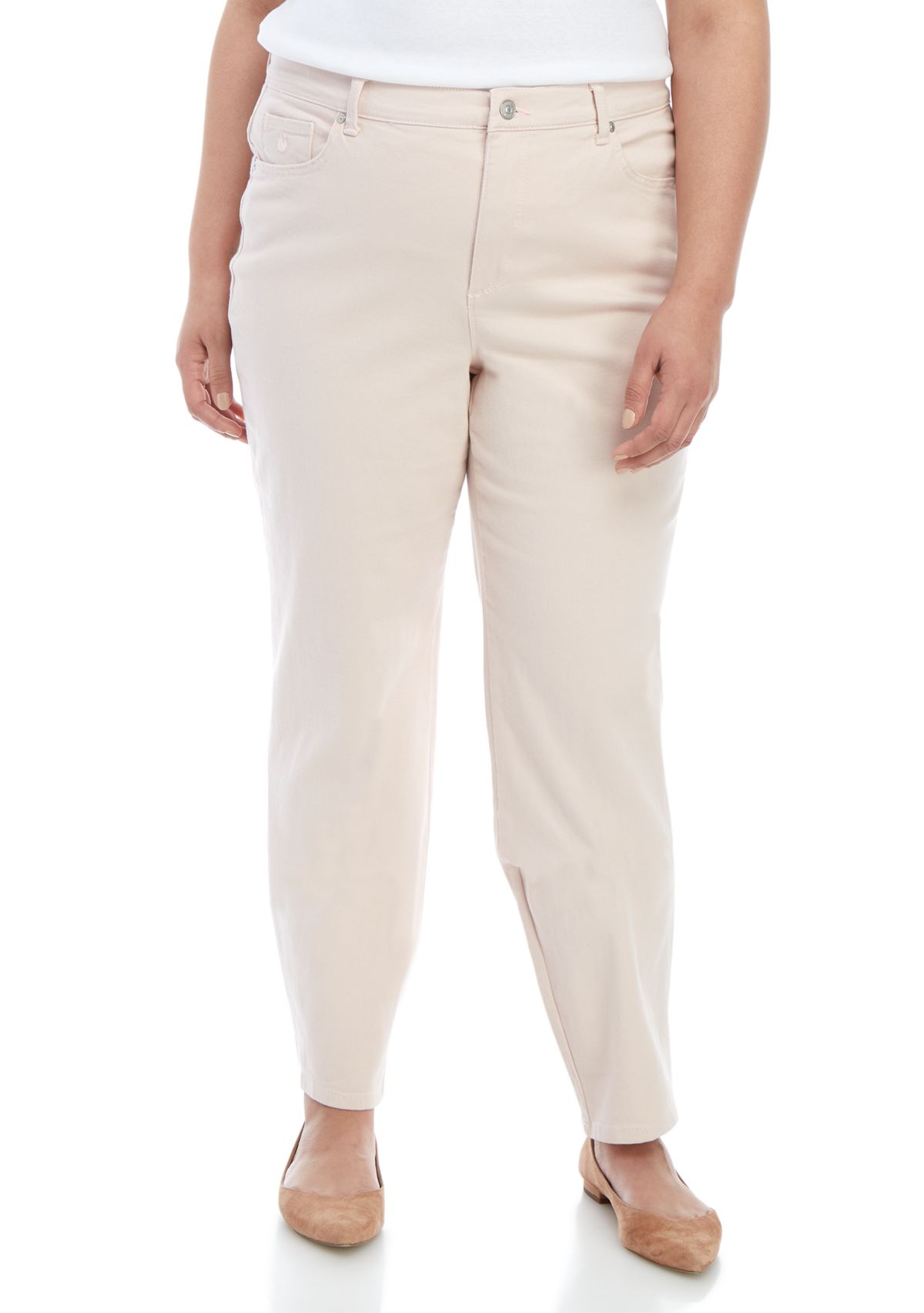 Plus Size Amanda Basic Average Jeans