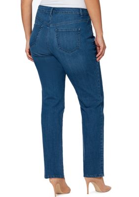 Gloria Vanderbilt Women's Plus Size Amanda Short-Length Jeans - Macy's