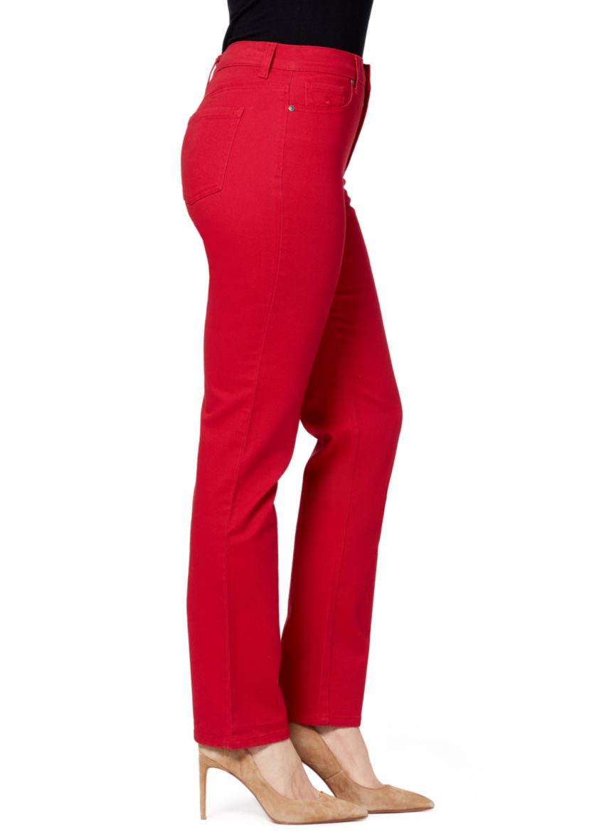 Womens Amanda Color Average Jeans