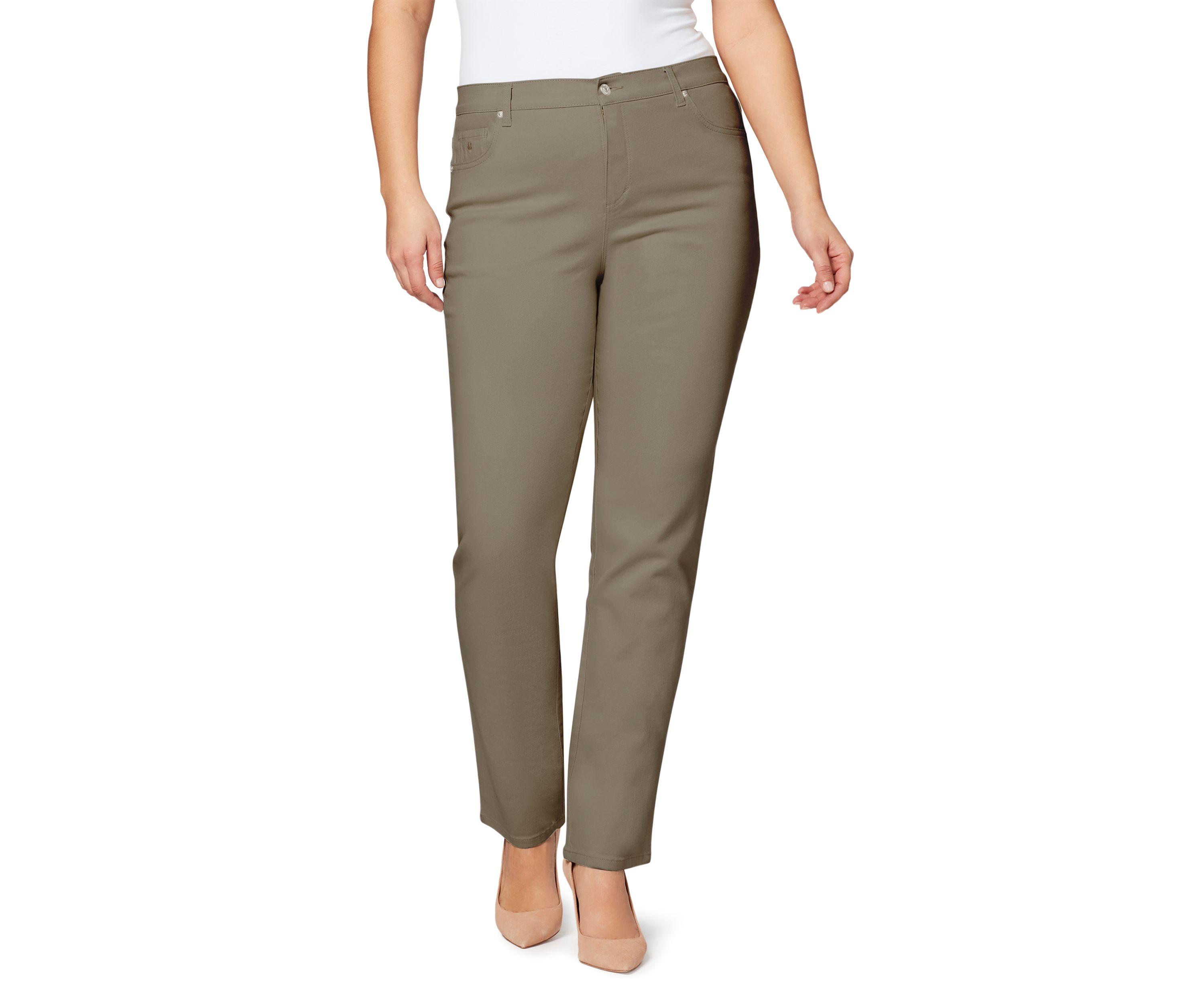 Plus Size Amanda Color Average Jeans