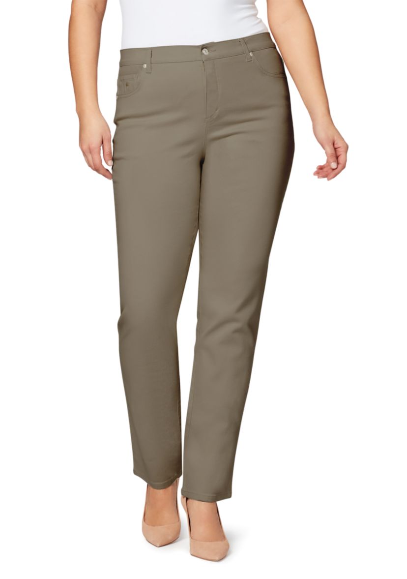 Plus Size Amanda Color Average Jeans