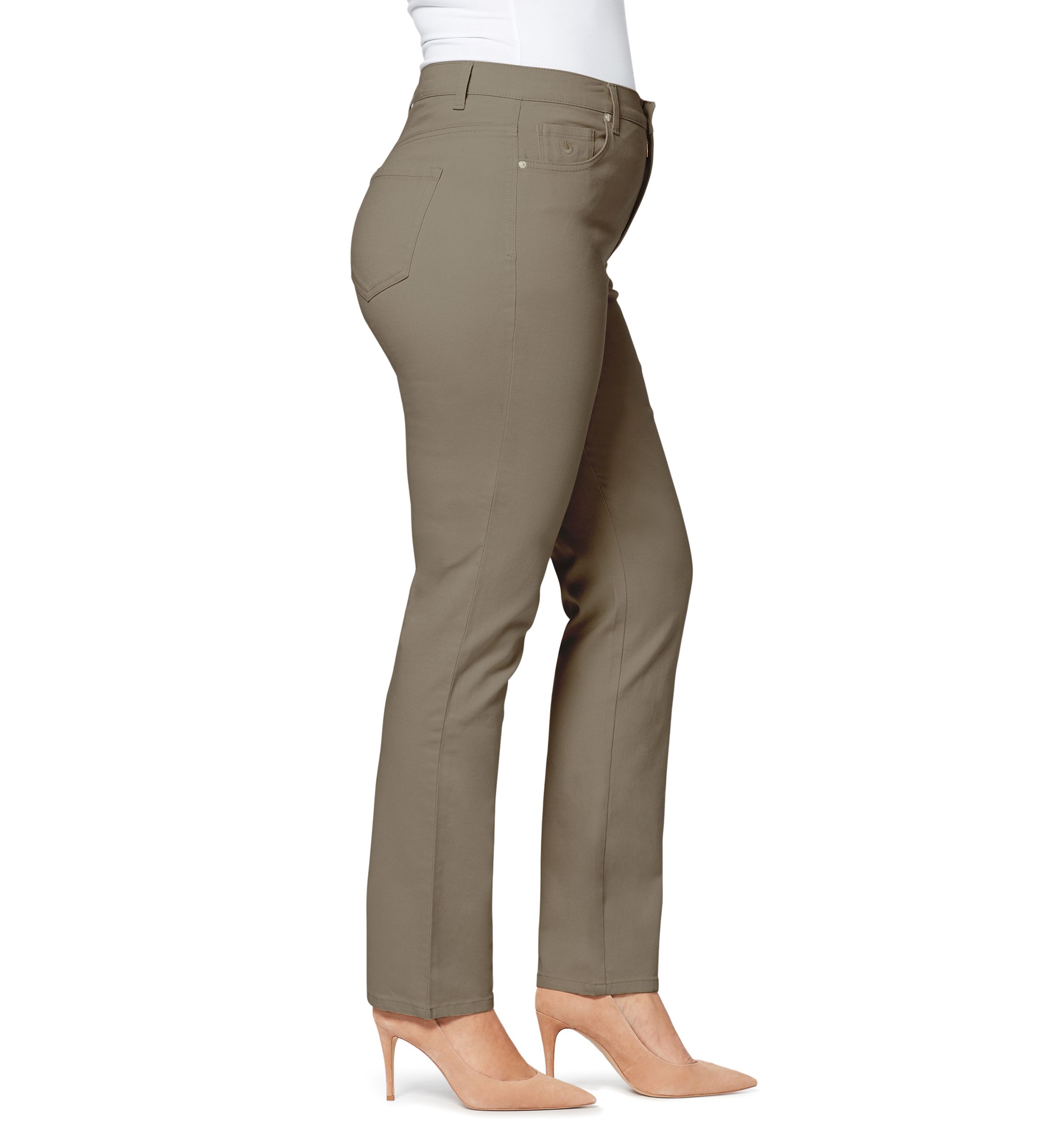 Plus Size Amanda Color Average Jeans