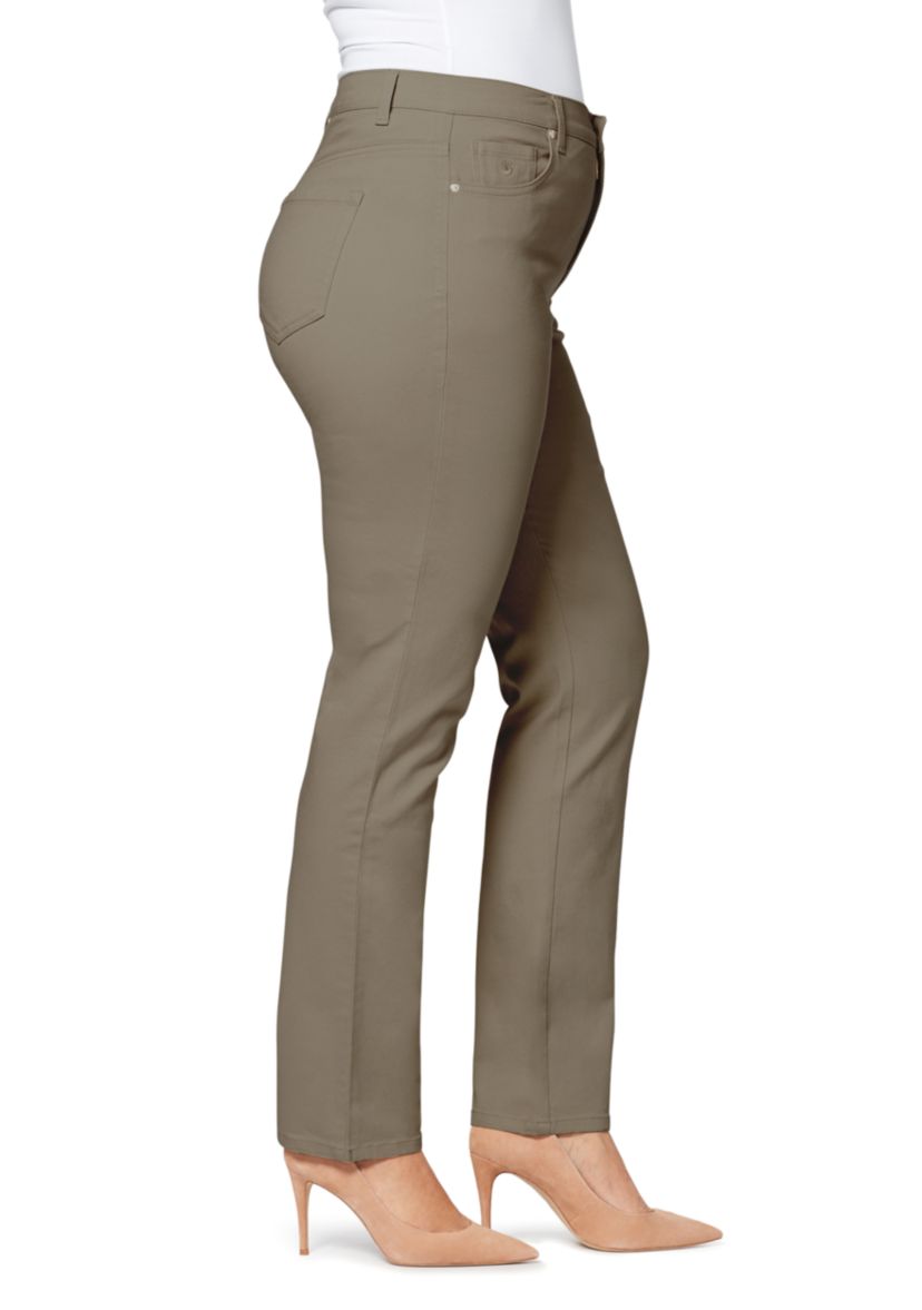 Plus Size Amanda Color Average Jeans
