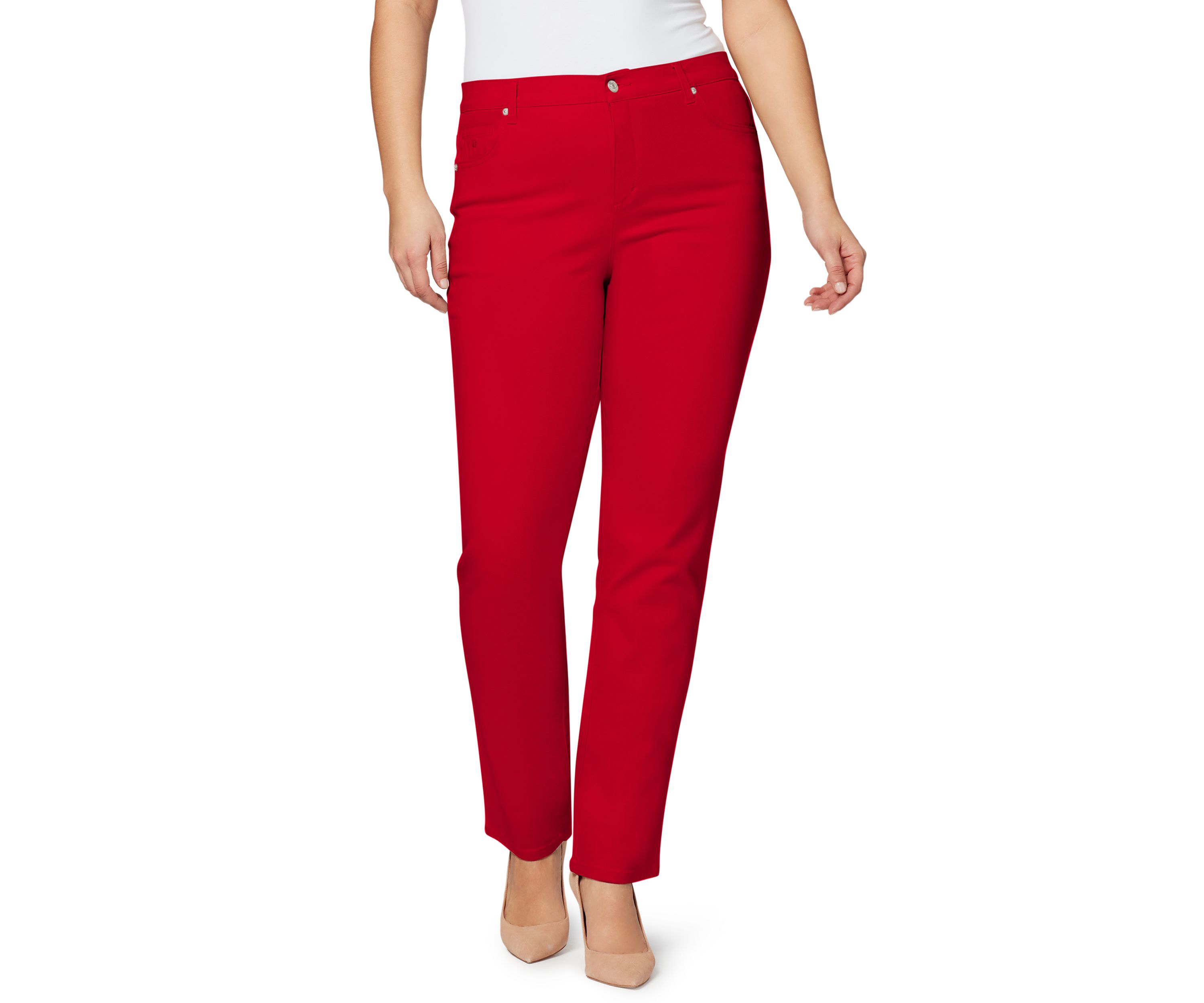 Plus Size Amanda Straight Leg Pants