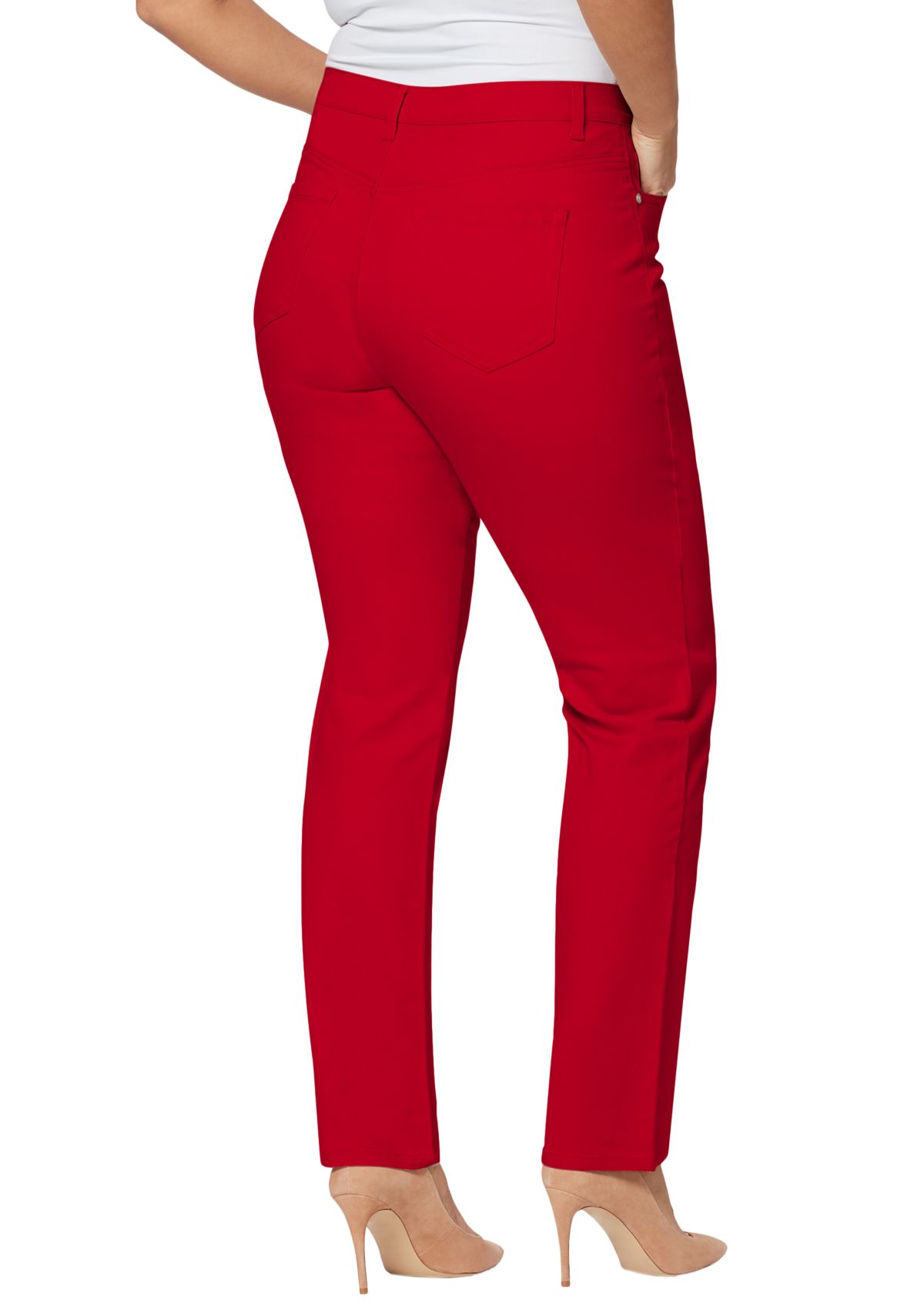 Plus Size Amanda Straight Leg Pants