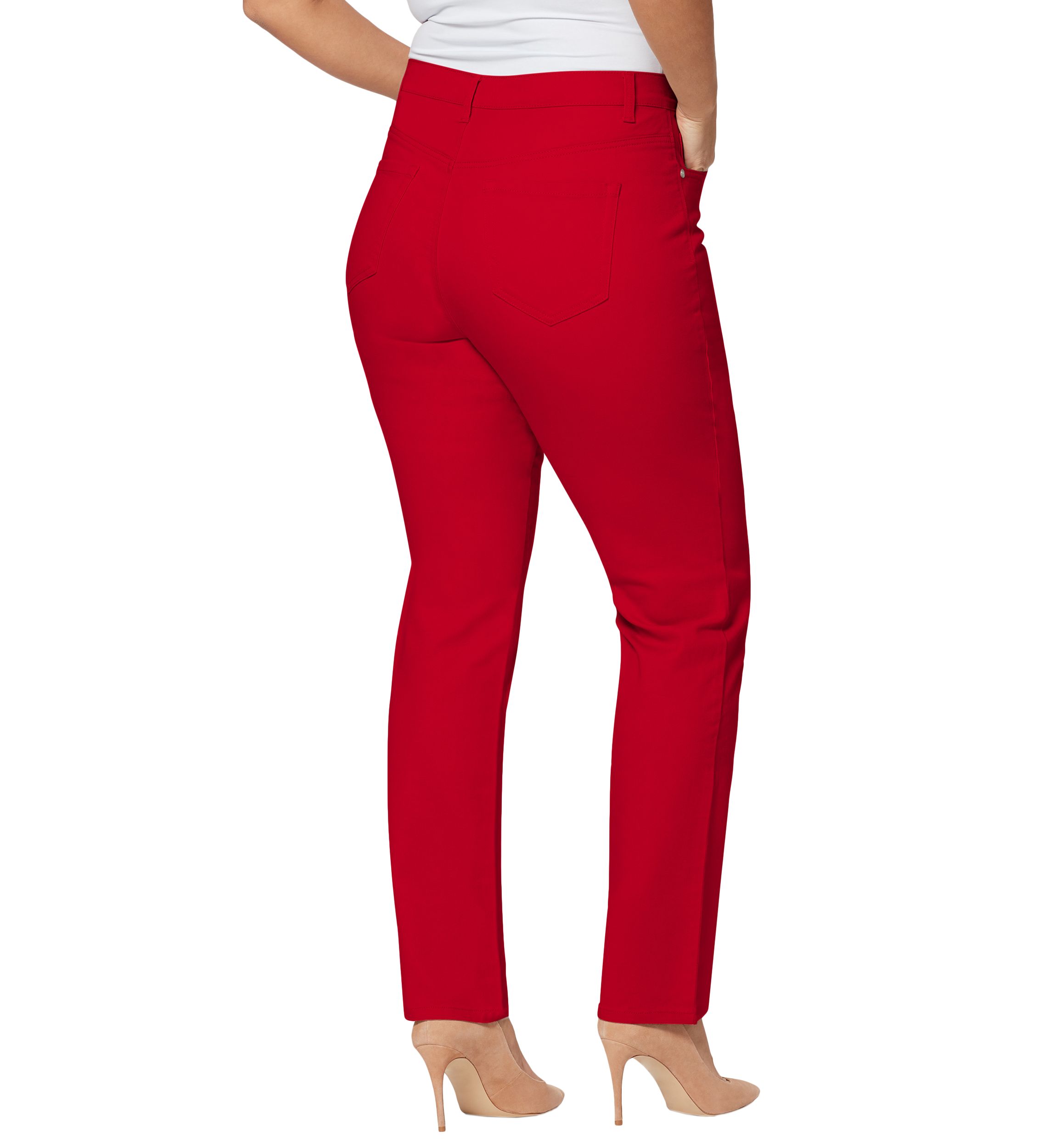 Plus Size Amanda Straight Leg Pants