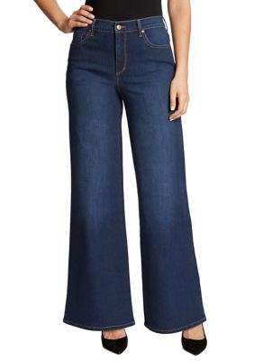 Gloria Vanderbilt Women's High Rise Wide Leg Jeans | belk