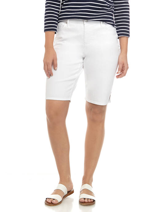 Gloria Vanderbilt Women's Trendy Utility 6 Mid Thigh Short 