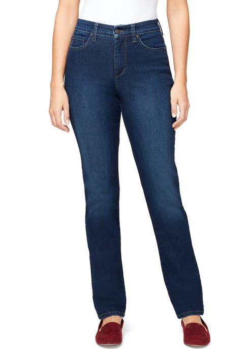 Gloria Vanderbilt Women's Amanda Slim Jeans with Embroidered Back ...