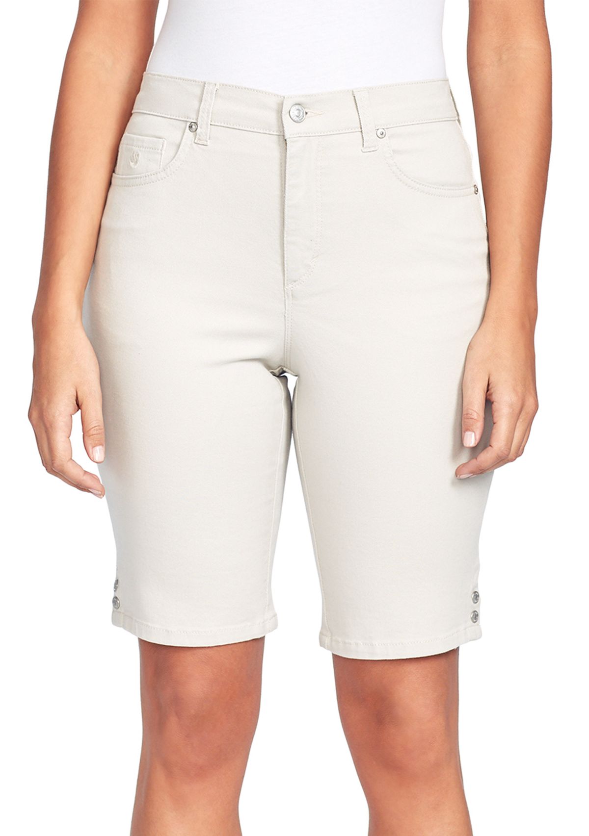 Petite Amanda Bermuda Shorts 